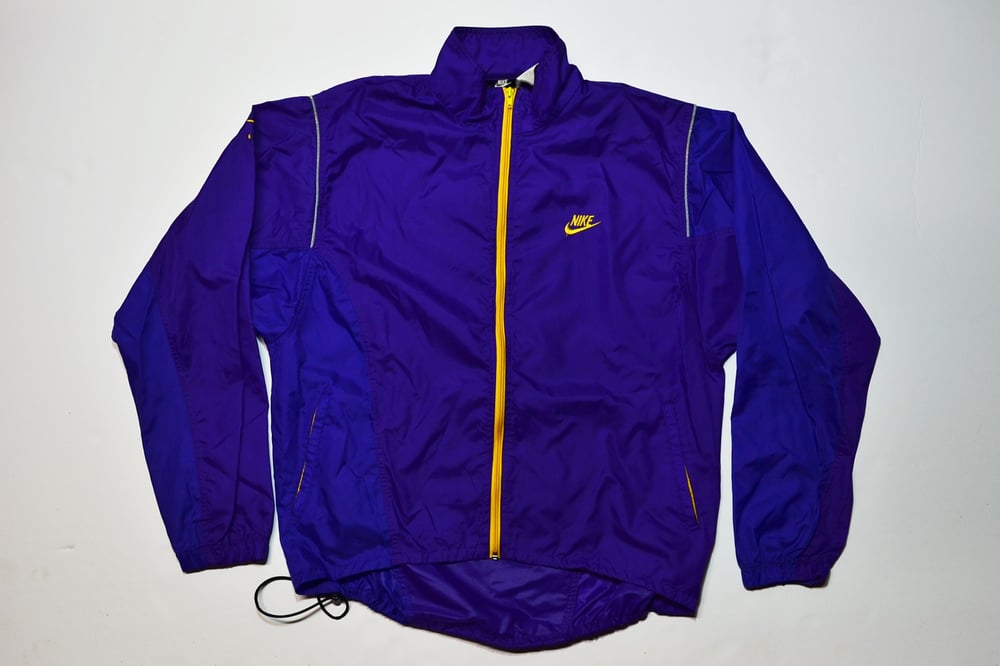 Nike purple sale and blue windbreaker